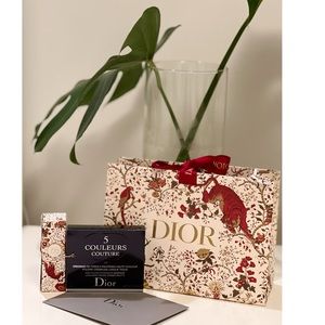Dior Rouge Lipstick + 5 Couleurs Eyeshadow Palette Nude Dress NEW